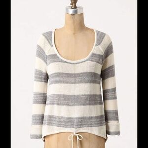 Anthropologie Dolce Vita Scuffed Stripes Pullover